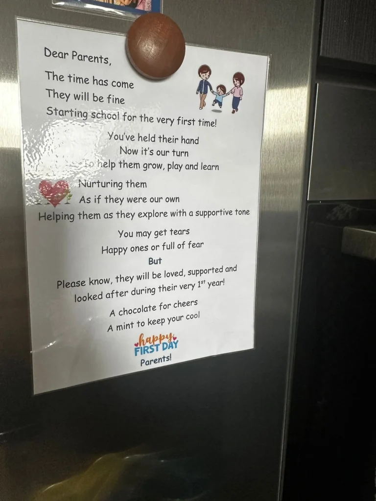 The School Year Started with a Poem