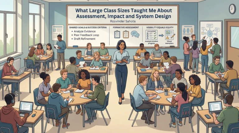 Class Size Matters. But Design Matters More