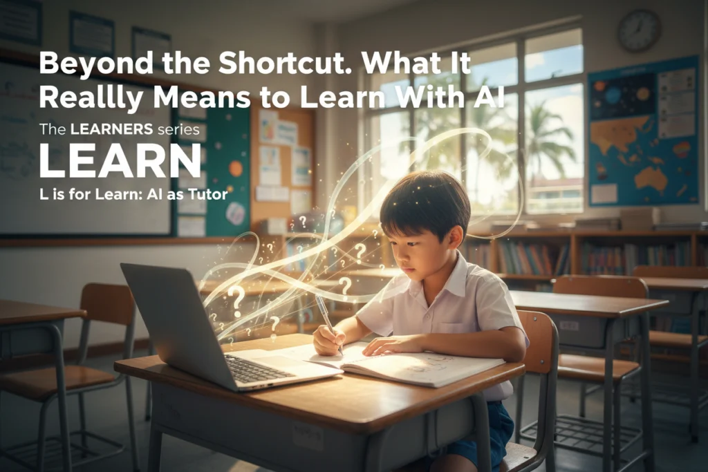 Beyond the Shortcut. What It Really Means to Learn With AI