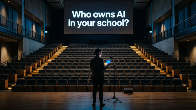 The Wrong Person Is Leading AI in Your School. And Nobody Told Them.
