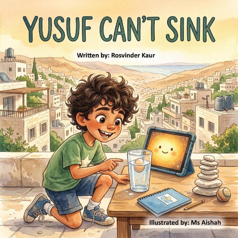 Cover of the storybook Yusuf Can't Sink by Rosvinder Kaur